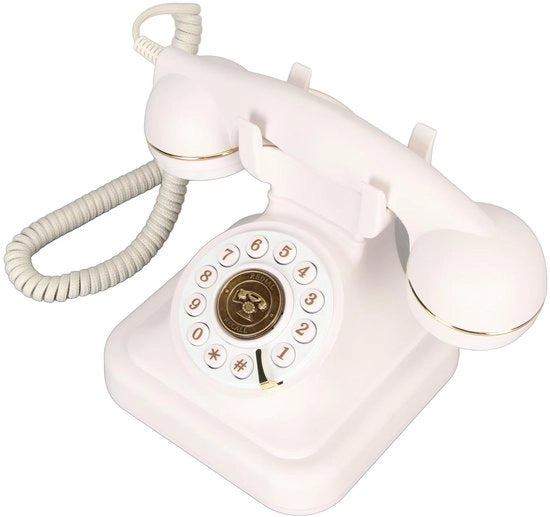 Telefoni Vittoriano per Uso Domestico - Modello Retro - Design Antico - Stabile e Duraturo - Decorativo - Adatto per la Casa