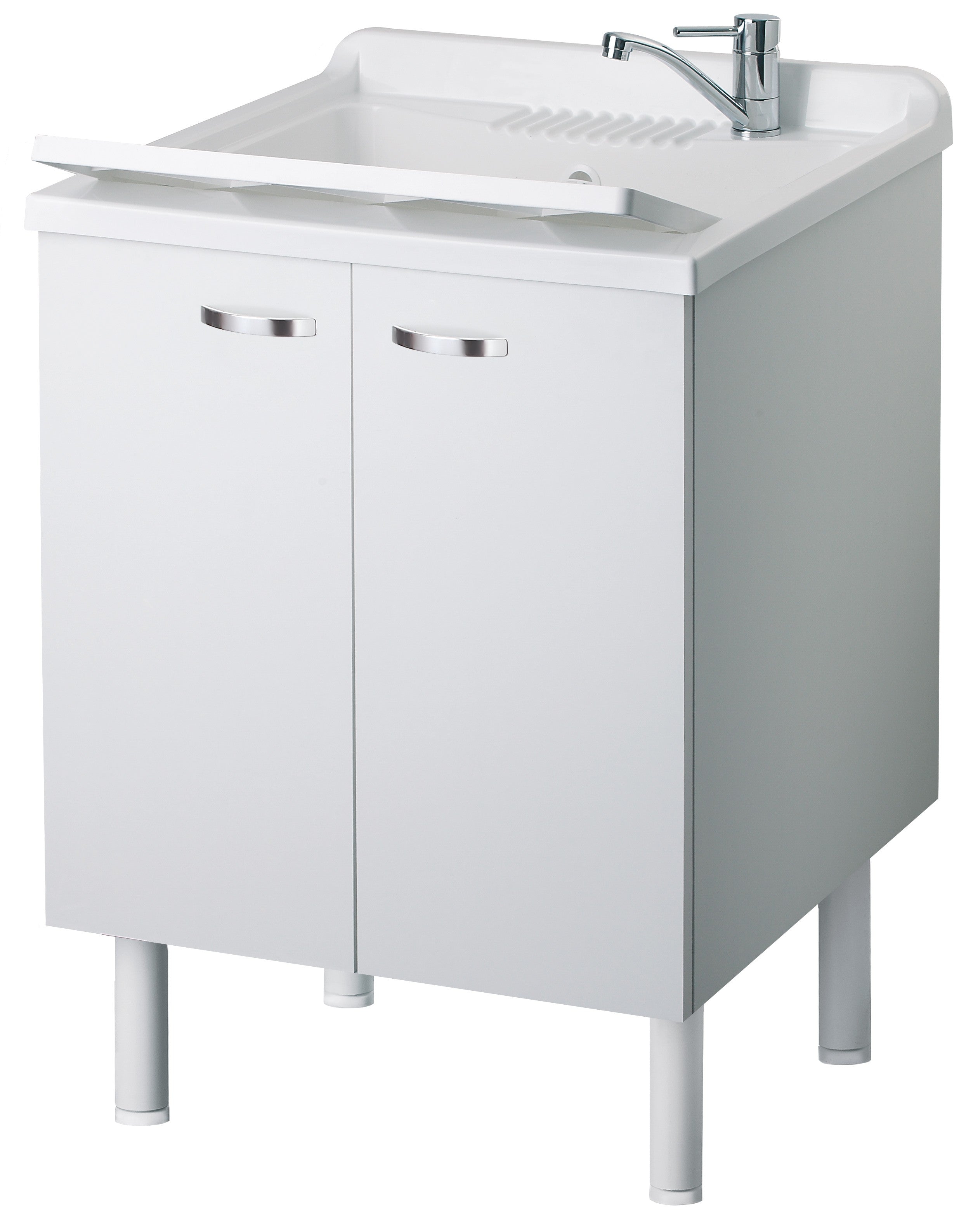 Lavatoio arcobaleno 60x60 per zona lavanderia