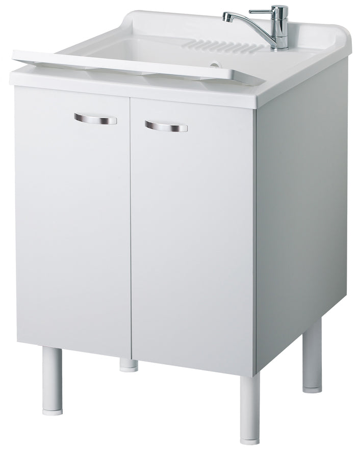 Lavatoio arcobaleno 60x60 per zona lavanderia