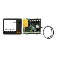 RICEVITORE 1 CANALE MINI 12/24 E142 CODICE APERTO 433MHZ