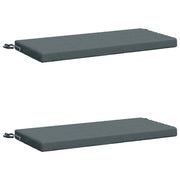 Cuscini per Panchina a 2 Pezzi SOEST 2 pz 100% Poliestere Blu 948685