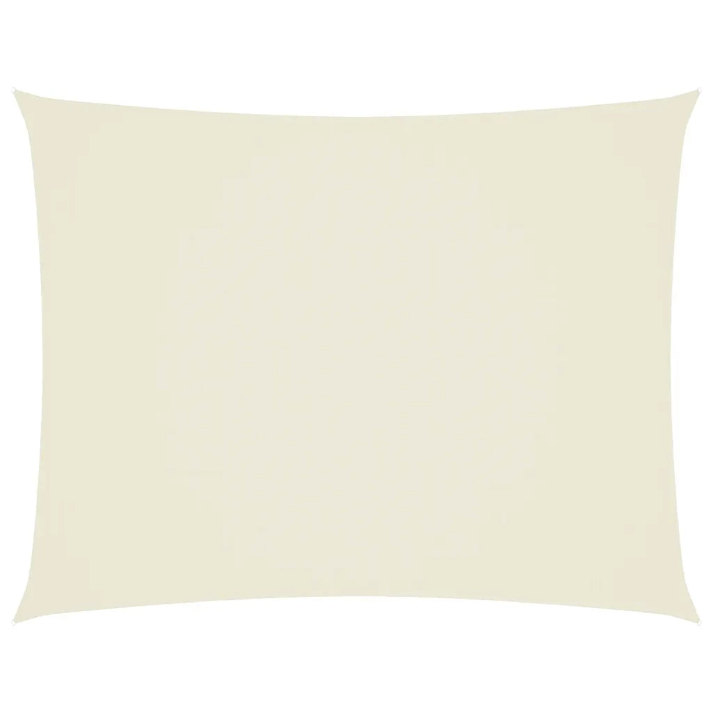 Parasole a Vela Oxford Rettangolare 2x3 m Crema cod mxl 66509