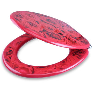 Sedile wc pumice&reg  con abbassamento automatico del sedile wc.