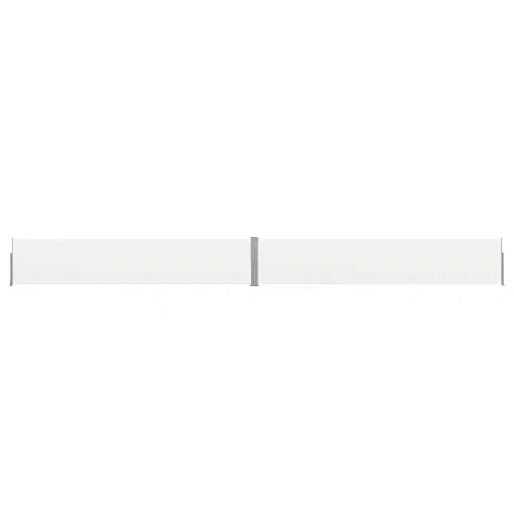 Tenda Laterale Retrattile per Patio 140x1200 cm Crema