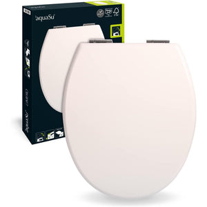 Sitzplatz 40351 1 sedile wc bianco, limero white | legno | mecca