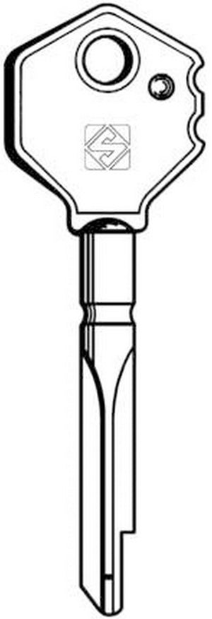 chiavi silca croce art.xy4p (xy4) gr.13 cod:ferx.25575