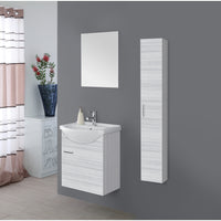 MOBILE BAGNO SOSPESO 55CM GRIGIO.