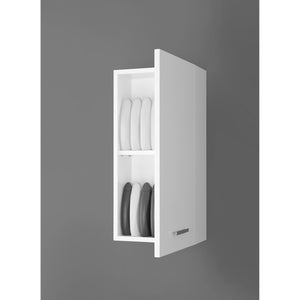 PENSILE 1 ANTA 35X18XH69,5CM BIANCO LUCIDO.