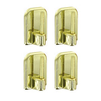 SET 4 GANCI ADESIVI ORO