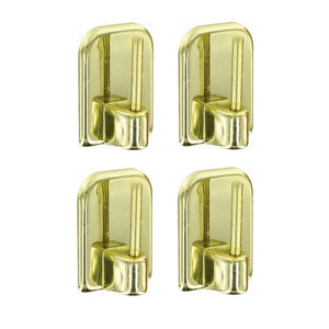 SET 4 GANCI ADESIVI ORO