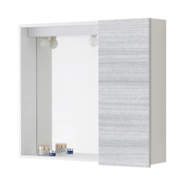 SPECCHIERA 67X16XH60CM CON 1 ANTA GRIGIA