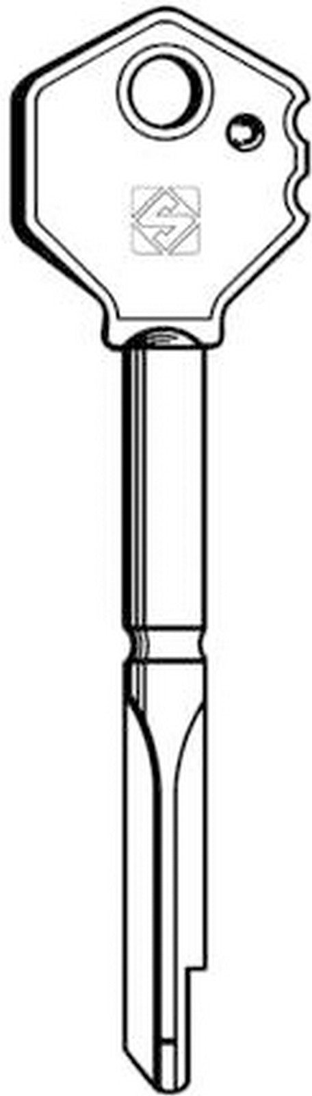chiavi silca croce art.xy5p (xy5) gr.13 cod:ferx.25576
