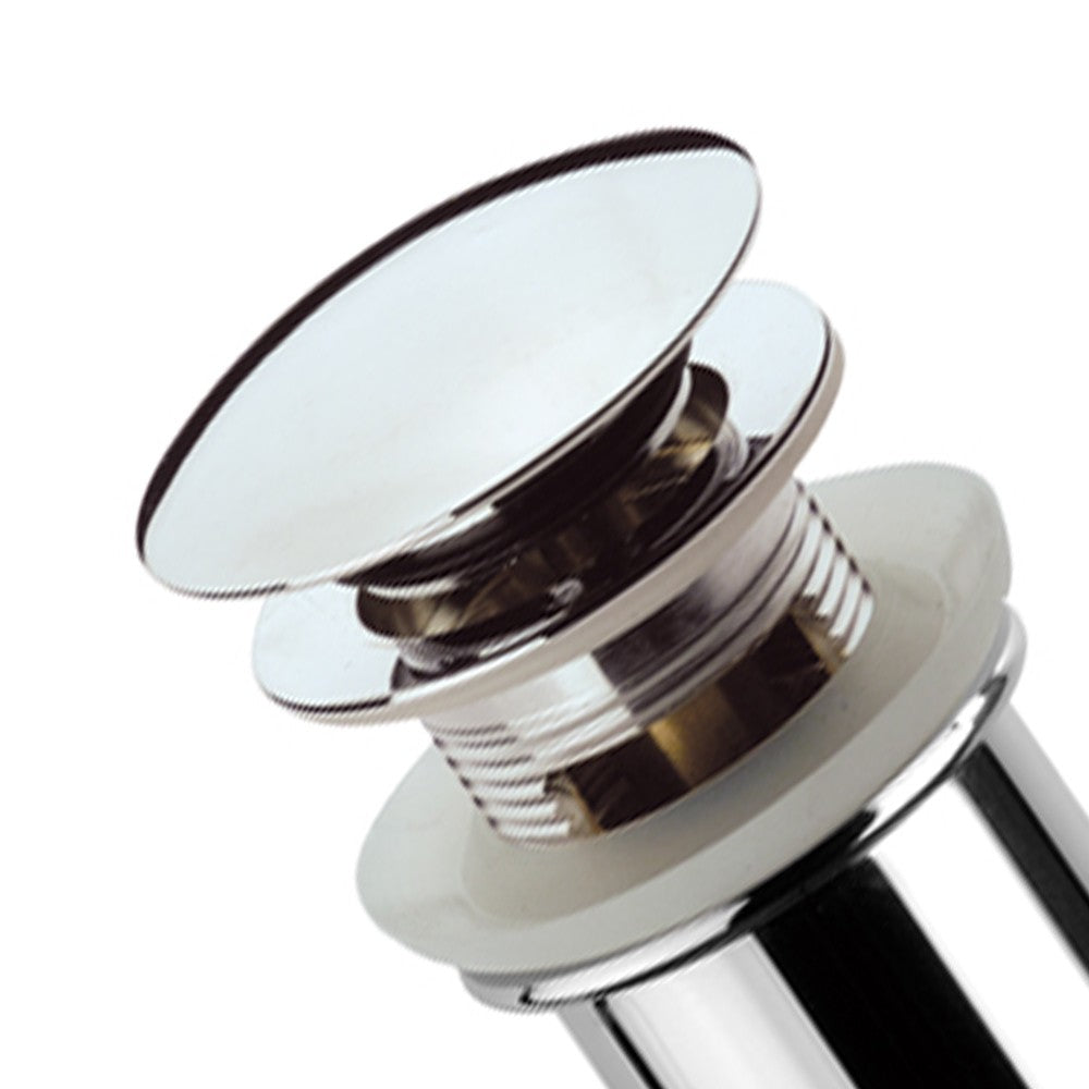 Piletta 1 1/4 con sistema click clack color vecchio ottone