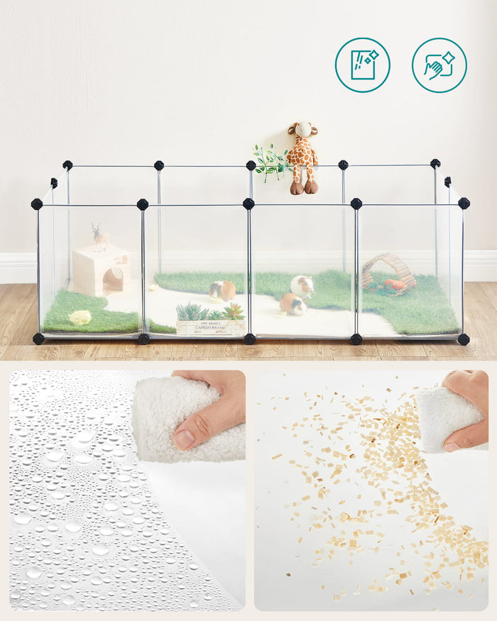 Recinto in miniatura VALORA per conigli, porcellini d'India e criceti - LPC02W