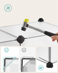 Recinto in miniatura VALORA per conigli, porcellini d'India e criceti - LPC02W