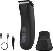 Raschiatore corporeo Uomo - Trimmer corpo Uomo - Raschiatore corpo Uomo - Lichaam Groomer - Nero - Funziona con batterie