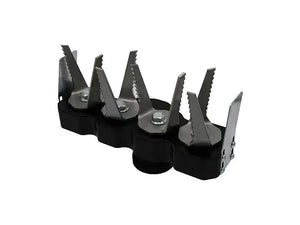 Fresa universale per decespugliatore Jolly Italia ER4 con 4 lame in acciaio