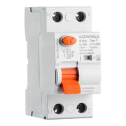 RCCB Interruttore Differenziale Puro Tipo F 1P+N 2M 6000A 30mA 16A AC 230V IP20 IEC61008-1 GYL9