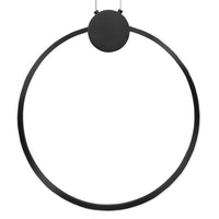 Lampada Da Soffitto Led App1395-cp Black 40cm