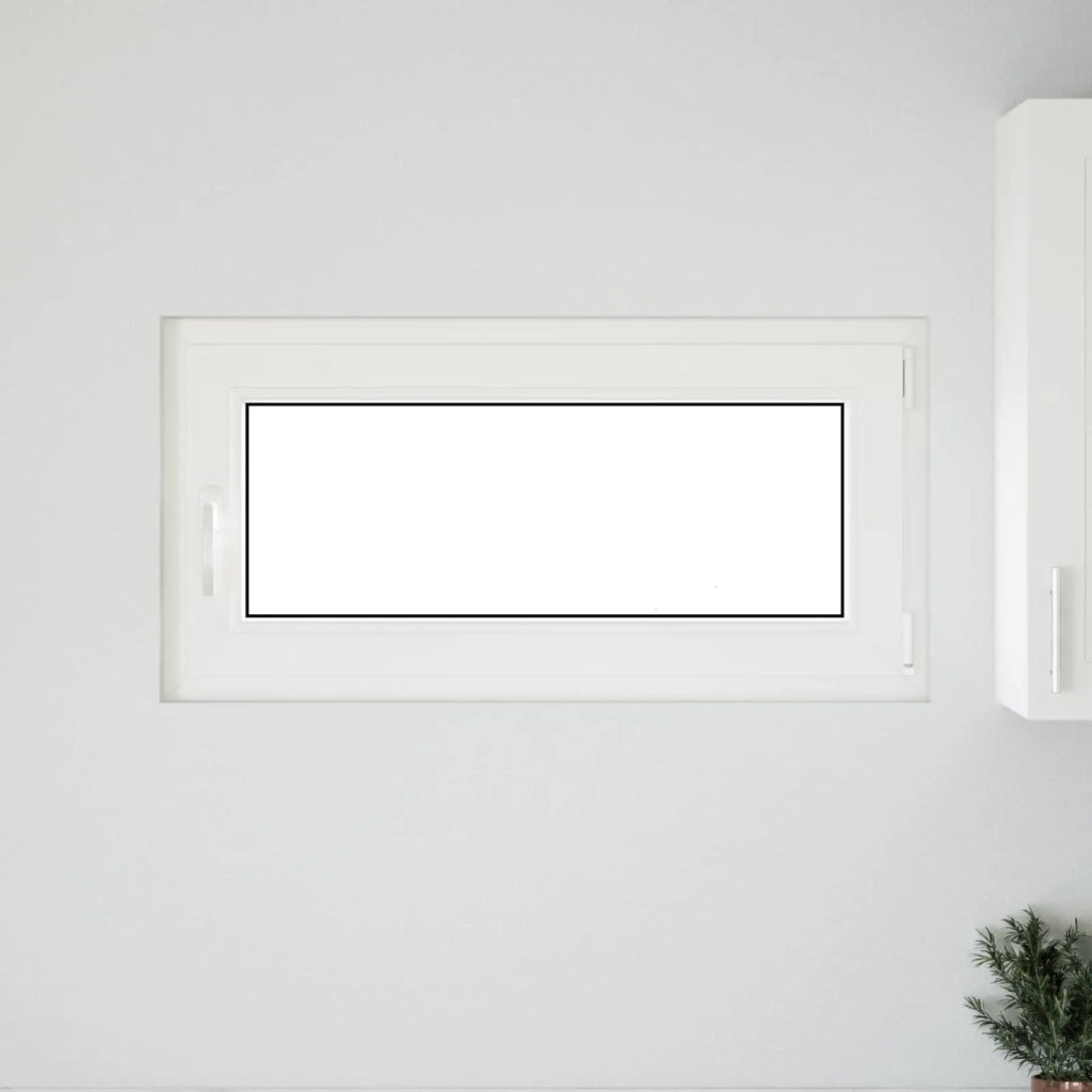 Finestra per Soffitta RISOR 100 x 50 cm PVC e Vetro Bianco CFW3807770