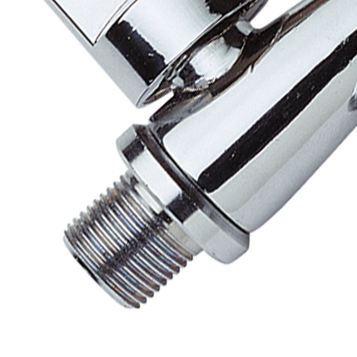 Rubinetto portagomma a sfera 1/2 interamente cromato