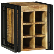 Portabottiglie 35 x 35 x 39 cm Legno di mango massello 4016754