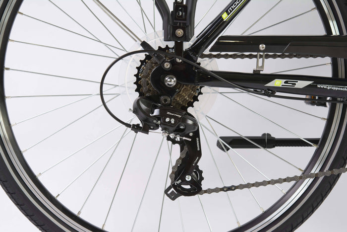 F.LLI SCHIANO E-MOON 26" bicicletta elettrica da cittÃ  per adulti, per uomo donna, con motore elettrico batteria sul 