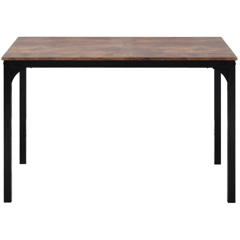 Gruppo tavolo da pranzo con 4 sedie salvaspazio; 108x65x75 cm; marrone