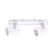 Italux Mateo plafoniera 2xGU10 bianco/cromo FH31152AJA3