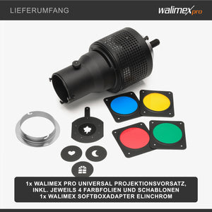 Walimex Attacco universale per proiezione Elinchrom