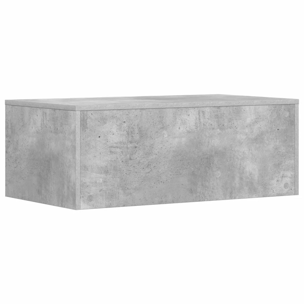 Scrivania a parete Grigio cemento Legno ingegnerizzato 891395