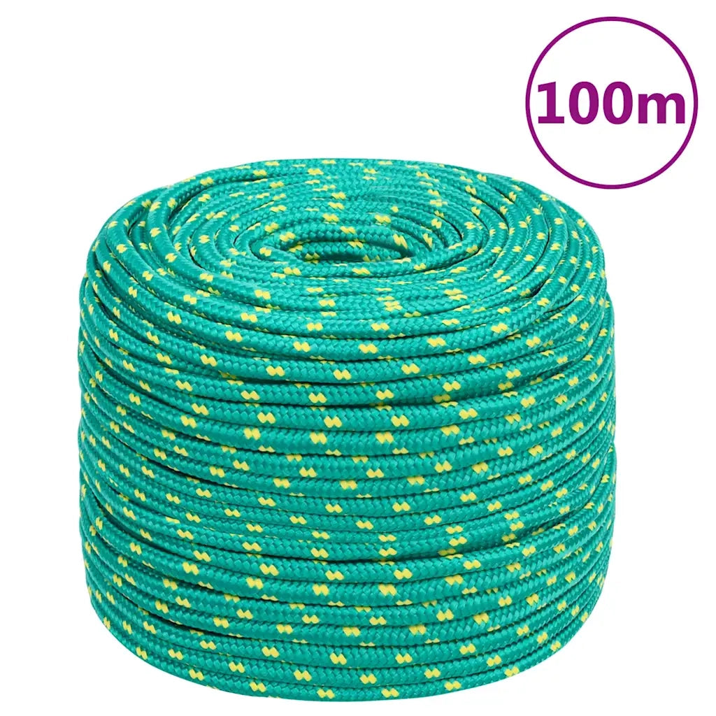 Corda per barca Verde 6 mm 100 m in Polipropilene 152710