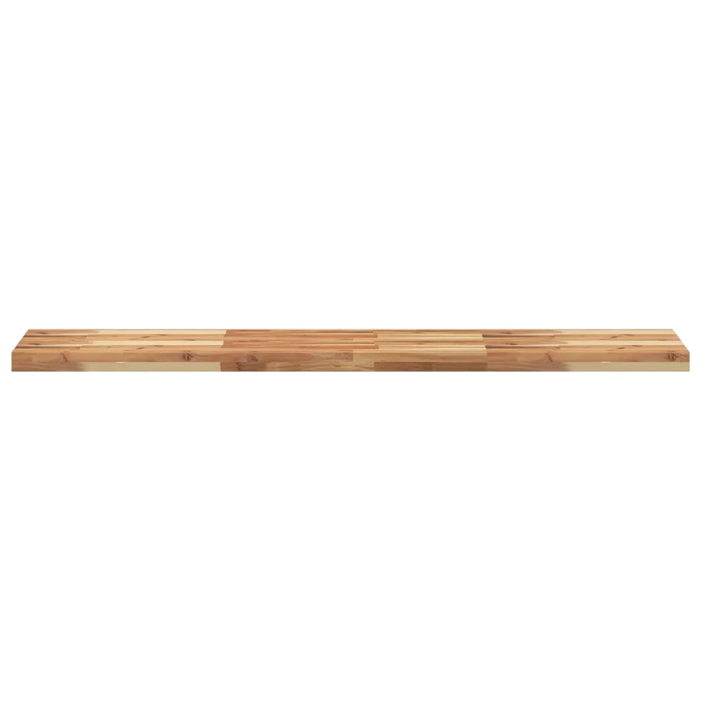 Mensole da Parete 3 pz 160x30x4 cm Legno Acacia Rifinito a Olio 3279629