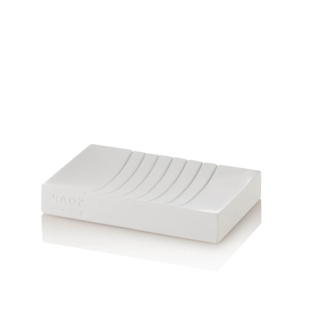 Set bagno 4 pezzi DOHA bianco