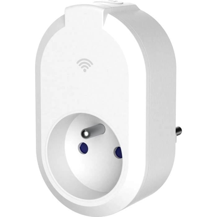 Presa collegata per telecomando - GAO - 230 V - Bianco