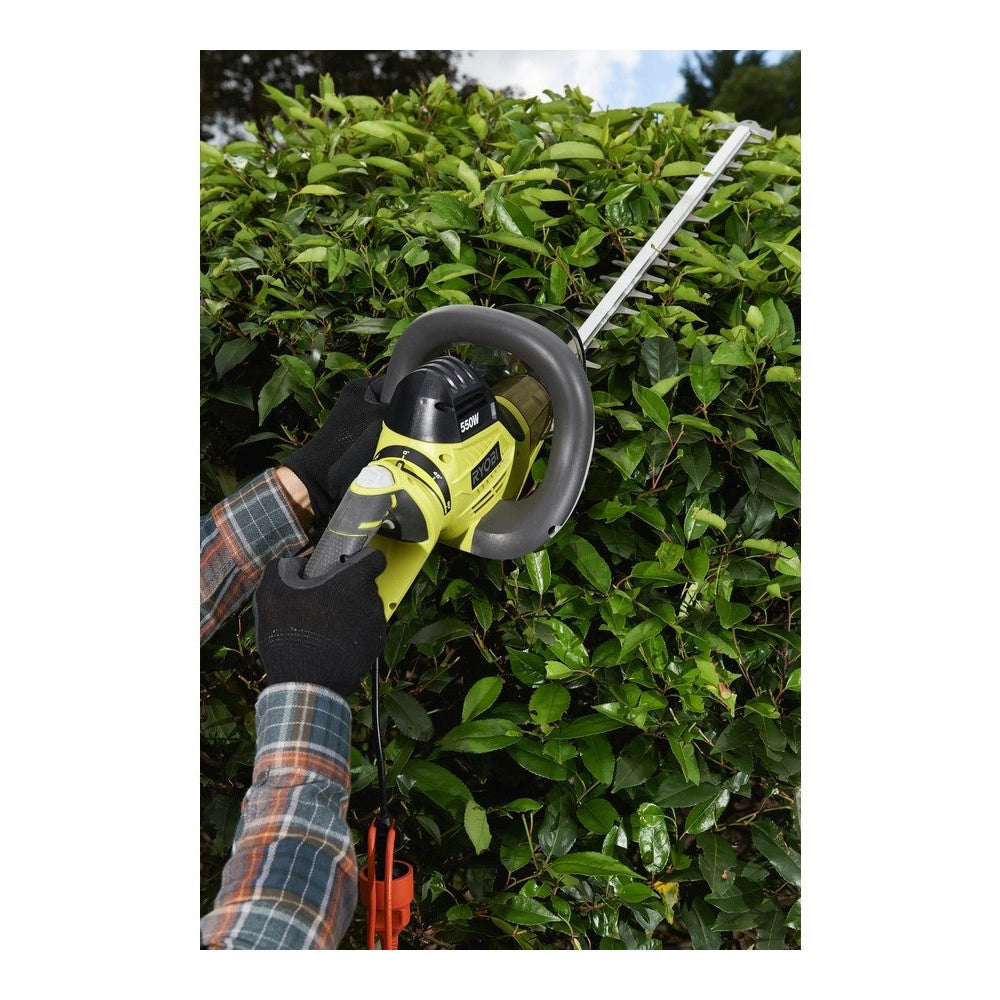 Trade Shop - Tagliasiepi Elettrico Ryobi Rht5555rs 550w Lama 55cm Taglio 26mm Rotante -