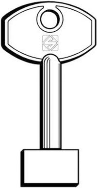 chiavi silca art. apn gr.18 cod:ferx.25602