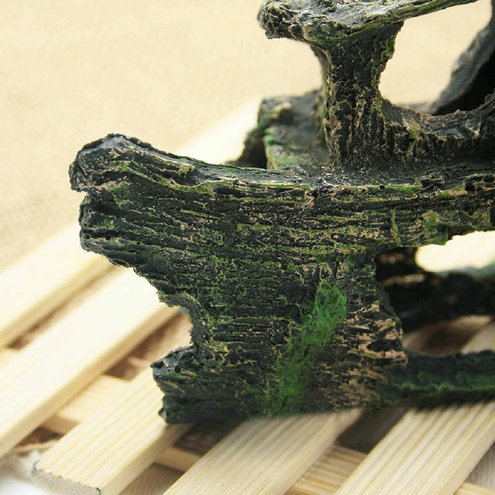 Trade Shop - Decorazione Per Acquario Relitto Nave Imbarcazione Resina Pesci Acqua Ornamento -
