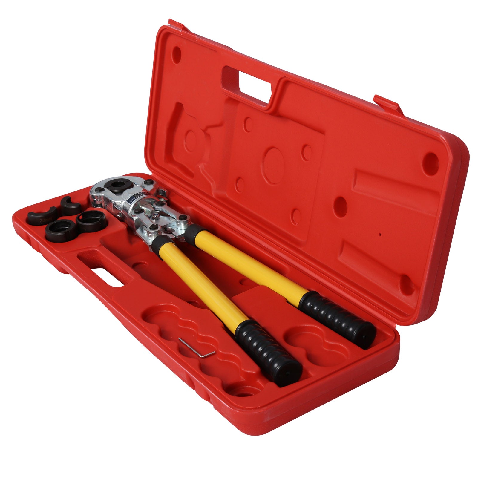 Pinza a crimpare 16-32mm crimpatrice per crimpatura meccanica profilo TH