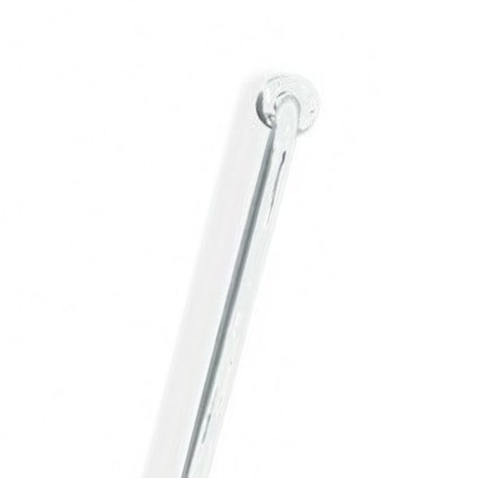 Maniglia sicurezza bgani disabili 50x50 verticale inox bianco, goman