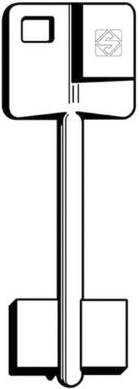 chiavi silca art. 5ya4 gr.19 cod:ferx.25615