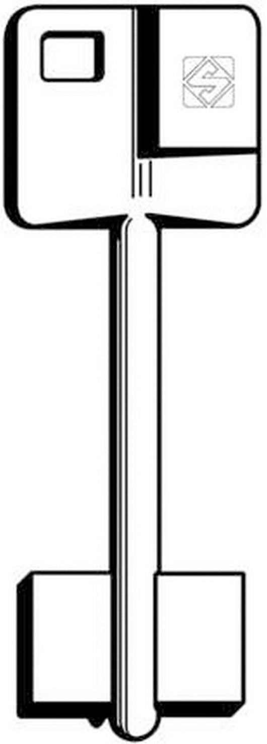 chiavi silca art. 5ya4 gr.19 cod:ferx.25615