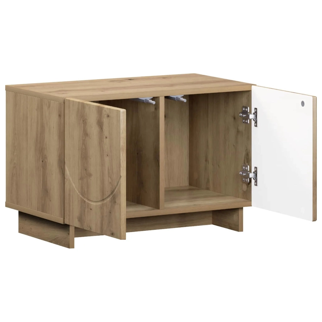 Supporto TV 60 x 34.5 x 40 cm Rovere Artigianale 8011566