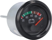 Multimetro 52 mm 24 V 18-32 V LED da alluminio lega - digitale - per motore diesel - auto - camion