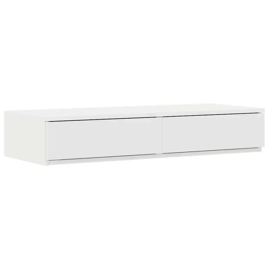 Struttura letto con contenitore Bianco 80 cm Legno multistrato 3335597