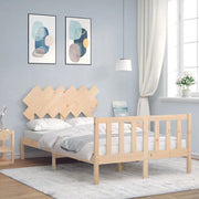 Giroletto senza Materasso-Struttura Letto 120x200 cm in Legno Massello di Pino 219133