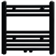 Radiatore Centrale Portasciugamano Dritto Nero 480 x 480 mm 141904