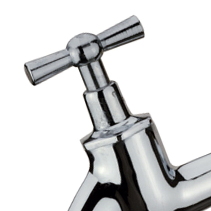 Rubinetto portagomma cromato 3/4