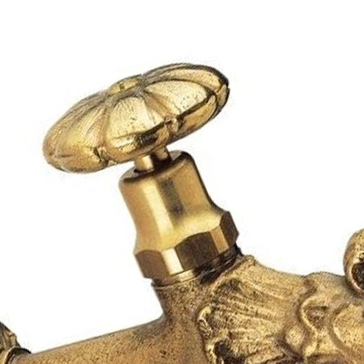 Rubinetto curvo da giardino