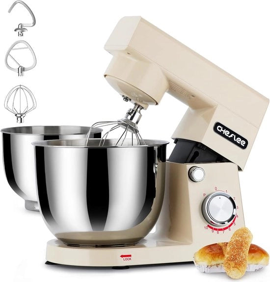 Macchina da cucina - Impastatrice 1500 W - 4,5 l e 5,5 l acciaio inossidabile